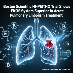 波士顿科学HI-PEITHO试验显示EKOS系统在急性肺栓塞治疗中更优