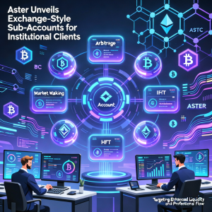 Aster推出面向机构客户的交易所级子账户功能,提升流动性与专业交易流