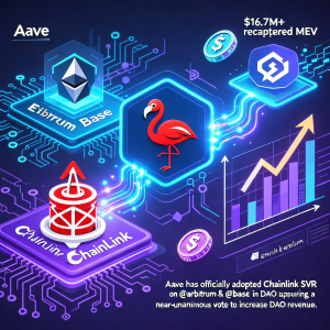 Aave在DAO批准后将Chainlink SVR集成扩展至Arbitrum和Base网络