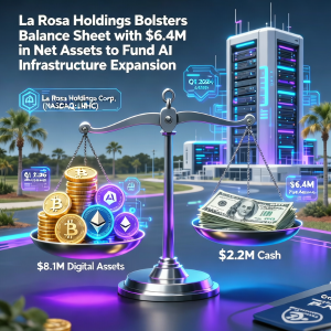 La Rosa Holdings通过640万美元净资产业务增强资产负债表 以支持AI基础设施扩展