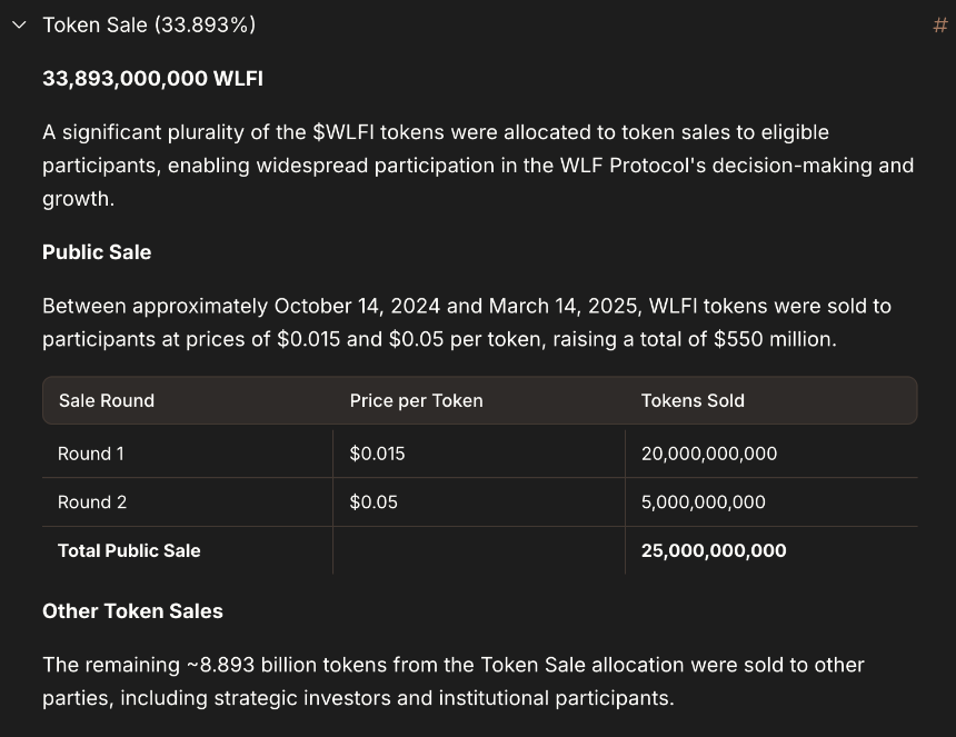 好消息，你投的WLFI要解锁了；坏消息，得先等特朗普下班