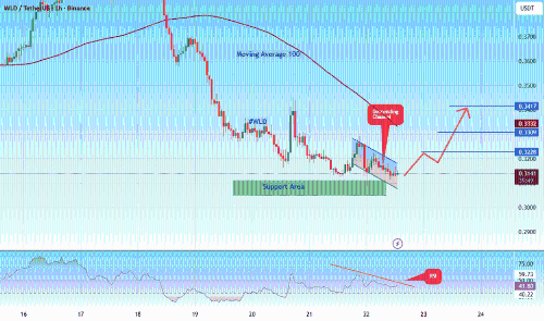 #WLD/USDT 长线建仓机会预警