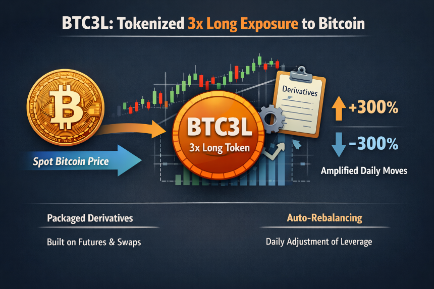 什么是BTC3L？全面解析3倍杠杆比特币代币