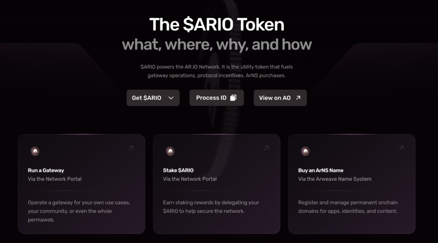 What is AR.IO?