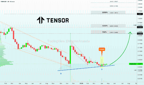 Tensor (TNSR) 显示出强劲的牛市潜力 —— 目标涨幅可达1,222%或更高