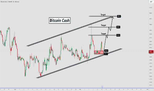 BCH:牛市延续,目标500美元?