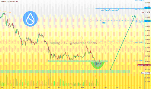 SUI/USDT 8倍做多布局:潜在收益高达2400%,市场蓄势待发